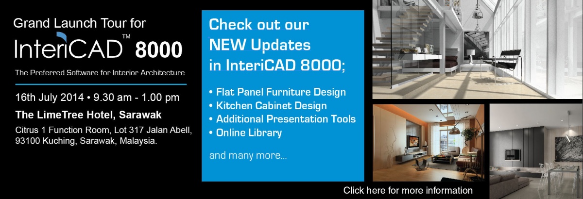 InteriCAD 8000 Grand LAunch Tour